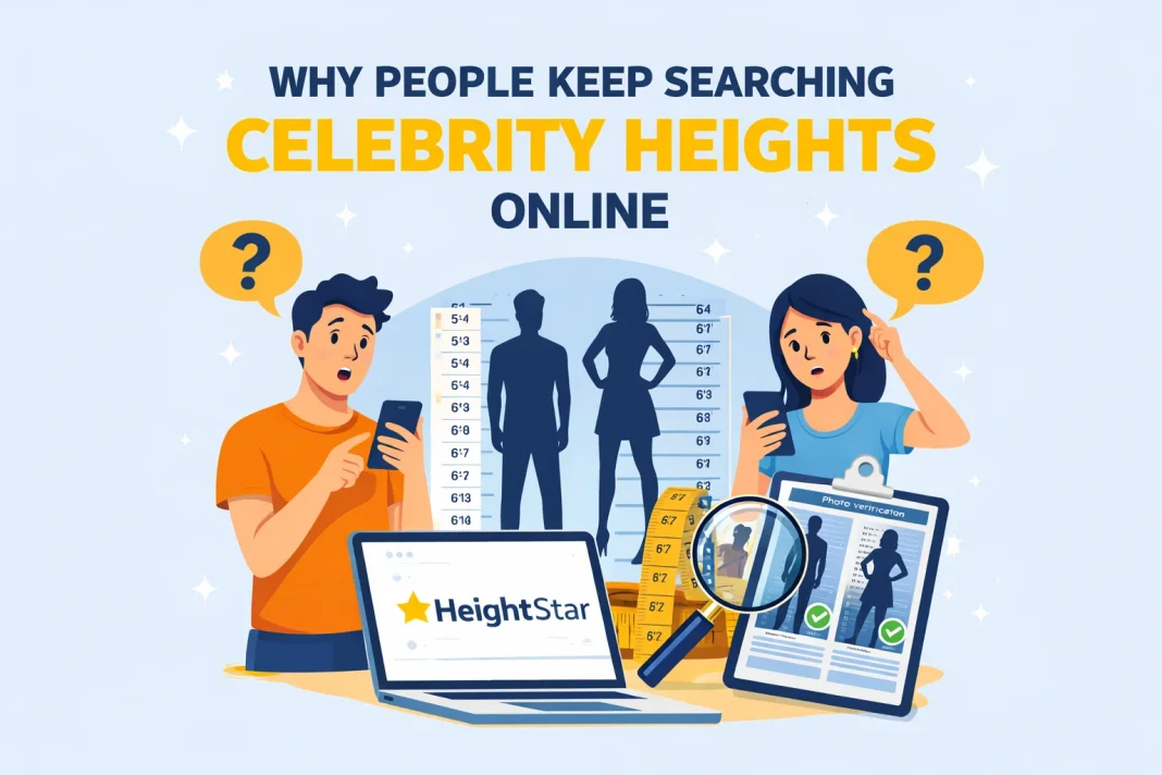 Why People Keep Searching Celebrity Heights Online