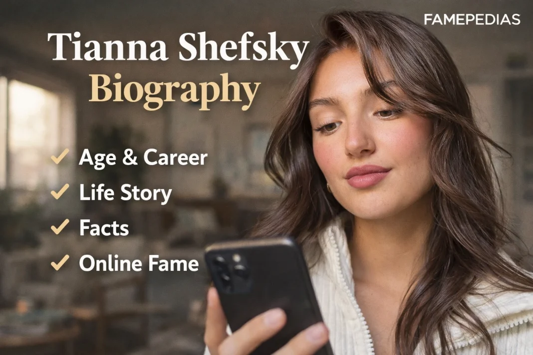 Tianna Shefsky Biography, Personal Life, Career, and Social Media